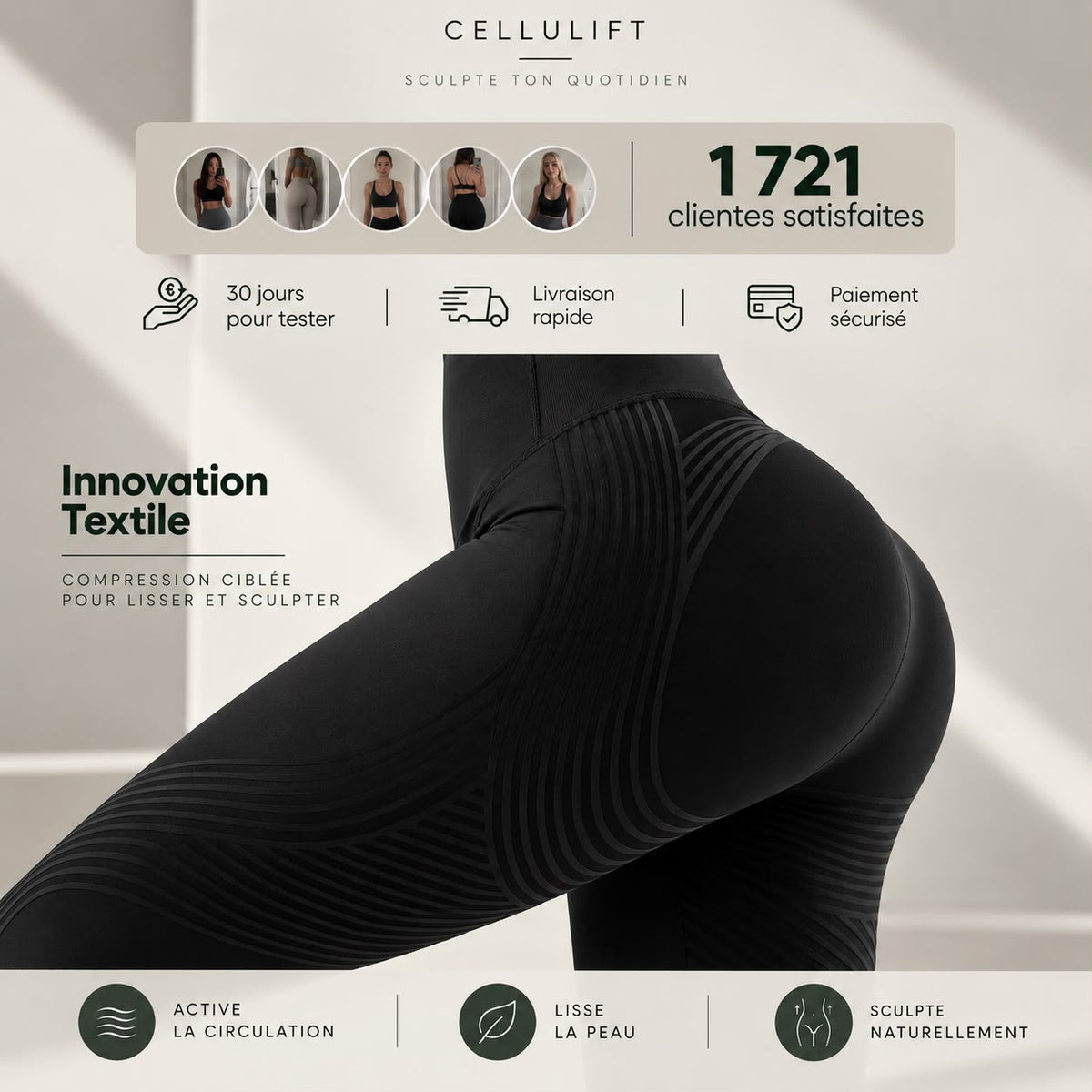 Cellulift — Legging 3D